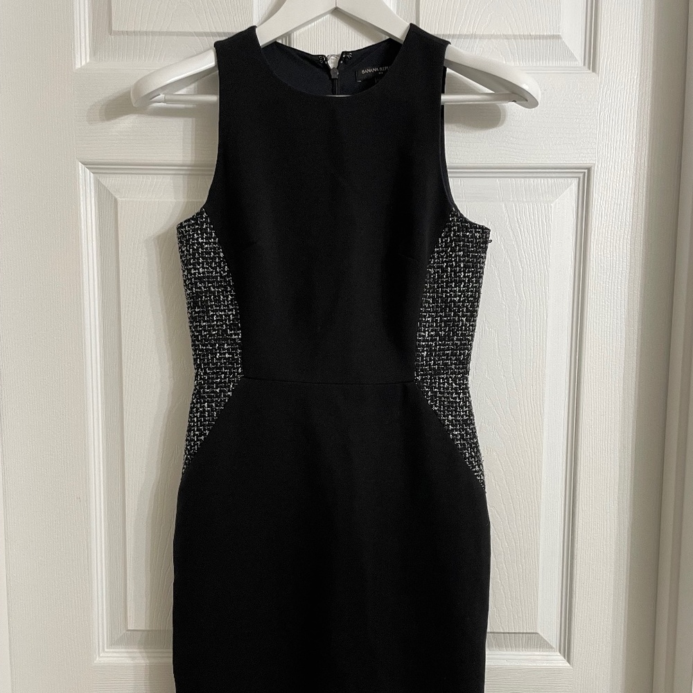 Banana Republic black dress size 0